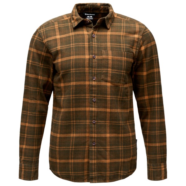 Diamond Project Flannel Overhemd Bruin
