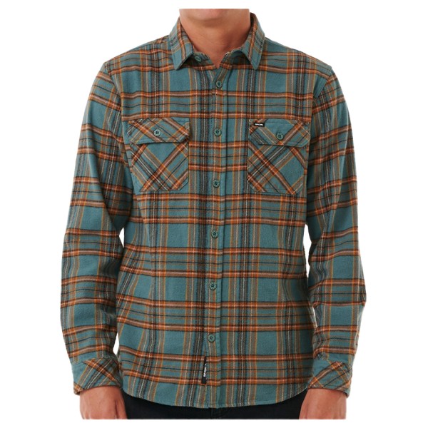 Image of Rip Curl - Griffin Flannel Shirt - Hemd Gr L braun