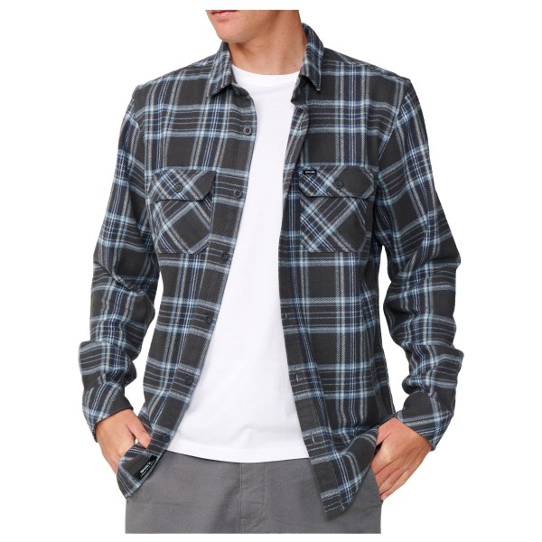 Rip Curl Griffin Flannel Shirt Overhemd Grijs