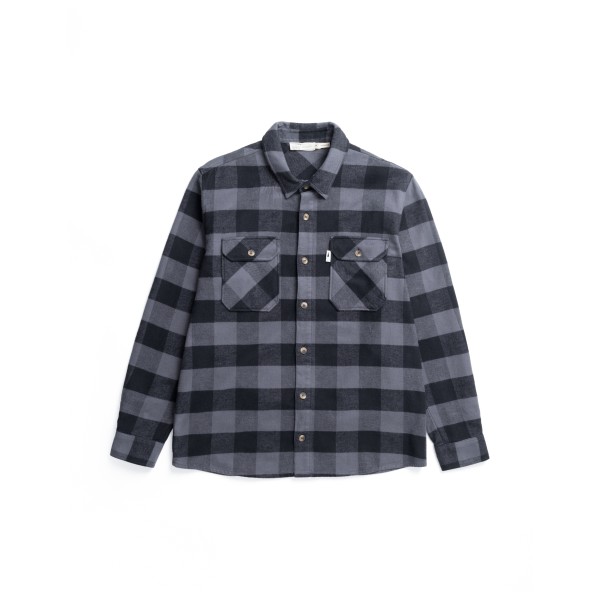 NIKIN – Treeplanter Overshirt Check – Hemd Gr L;M;S;XL blau;bunt;grau