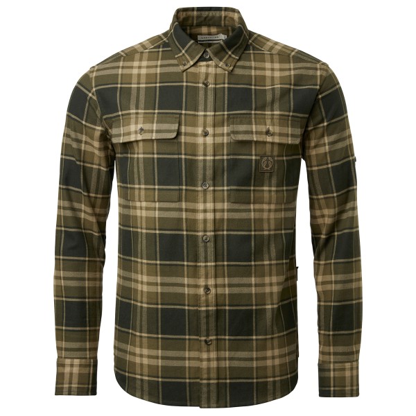 Image of Chevalier - Heron Flannel Shirt - Hemd Gr 3XL oliv