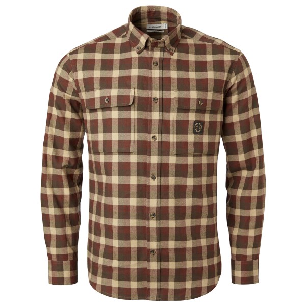 Image of Chevalier - Heron Flannel Shirt - Hemd Gr 3XL;L;M;S;XL;XXL braun;oliv;schwarz