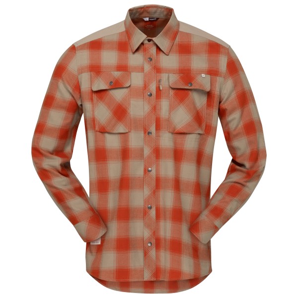 Image of Norrøna - Femund Flannel Shirt - Hemd Gr L;M;S;XL blau;braun;oliv
