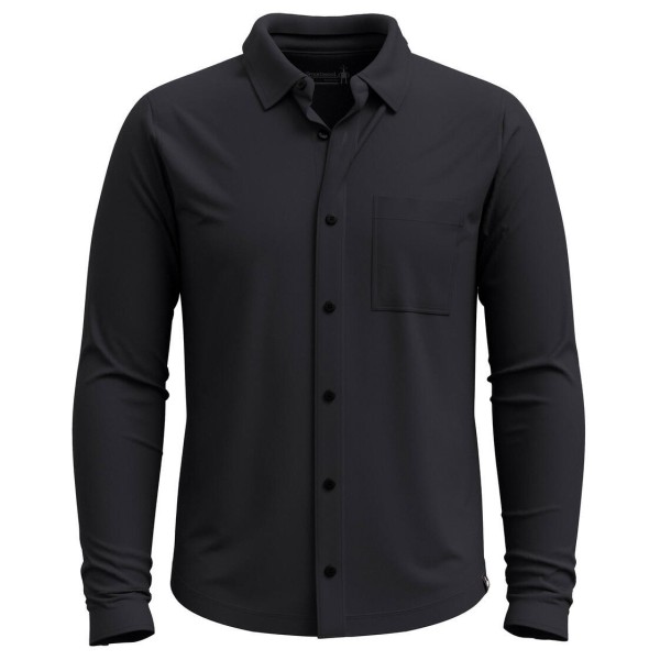 Image of Smartwool - Long Sleeve Button Up - Hemd Gr L;M;S;XL;XXL schwarz