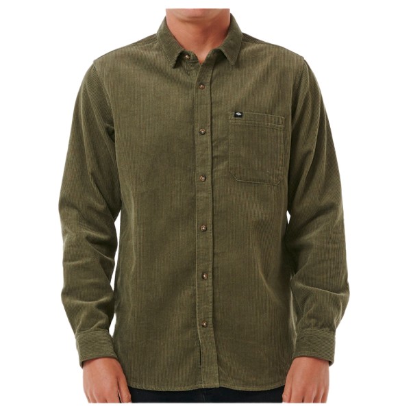 Image of Rip Curl - Classic Surf Cord L/S Shirt - Hemd Gr L oliv