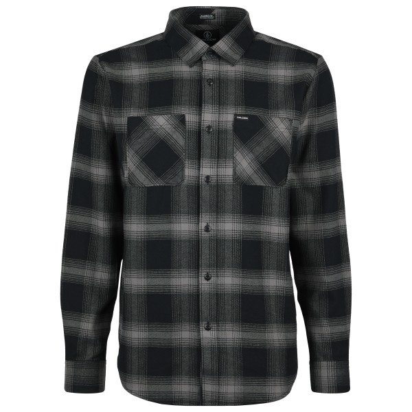 Image of Volcom - Netastone Flannel L/S - Hemd Gr L grau