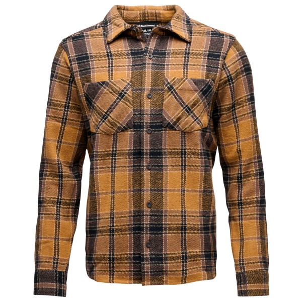 Image of Black Diamond - Project Heavy Flannel - Hemd Gr S braun