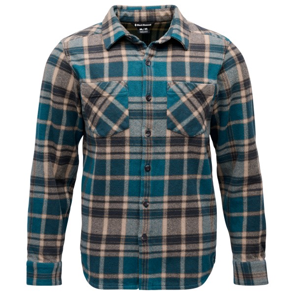 Diamond Project Heavy Flannel Overhemd Grijs