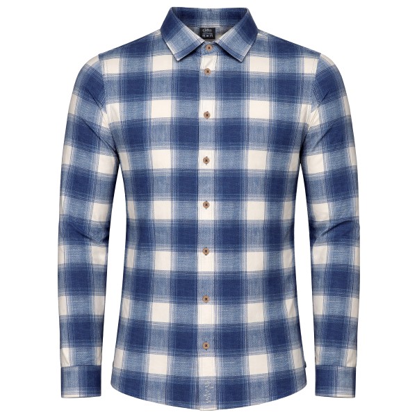 Hemd Chillaz Sebastian 2.0 Herren (Gr XXL |grau/blau)