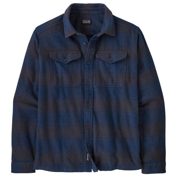 Image of Patagonia - Fjord Flannel Shirt - Hemd Gr L blau