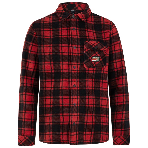 Image of Protest - Prtoutwell Outdoor Overshirt - Hemd Gr L;M;S;XL;XXL blau/schwarz;rot;schwarz