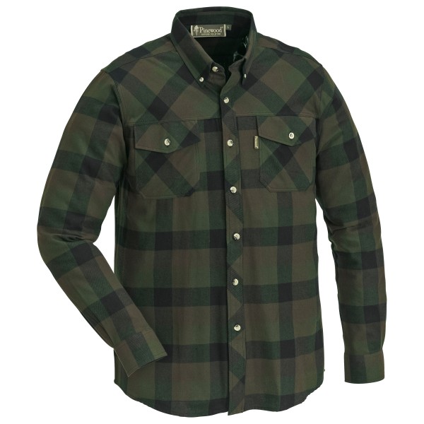 Image of Pinewood - Lumbo Shirt - Hemd Gr XXL oliv