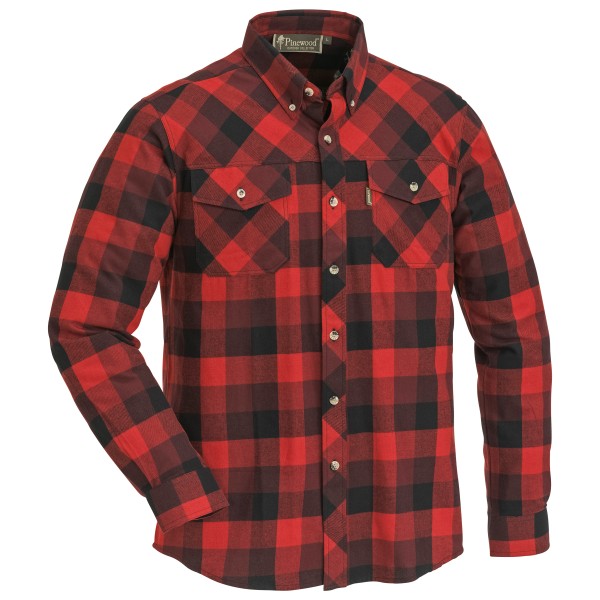 Image of Pinewood - Lumbo Shirt - Hemd Gr XL rot