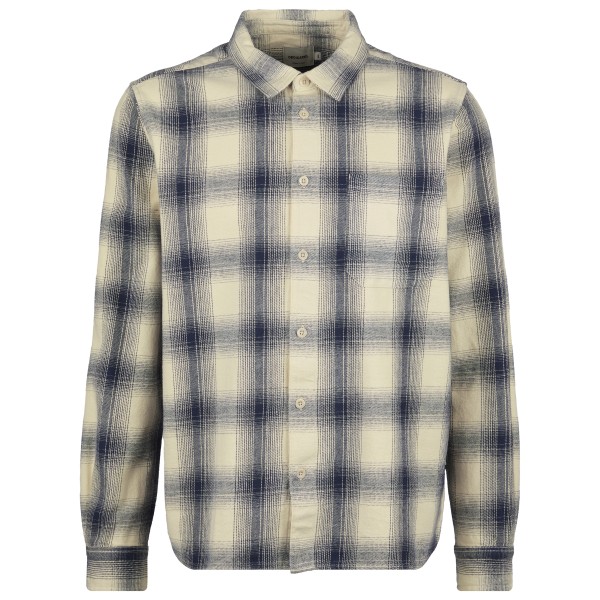 Image of DEDICATED - Shirt Rute Flannel Shadow Check - Hemd Gr L;M;S;XL;XXL grau