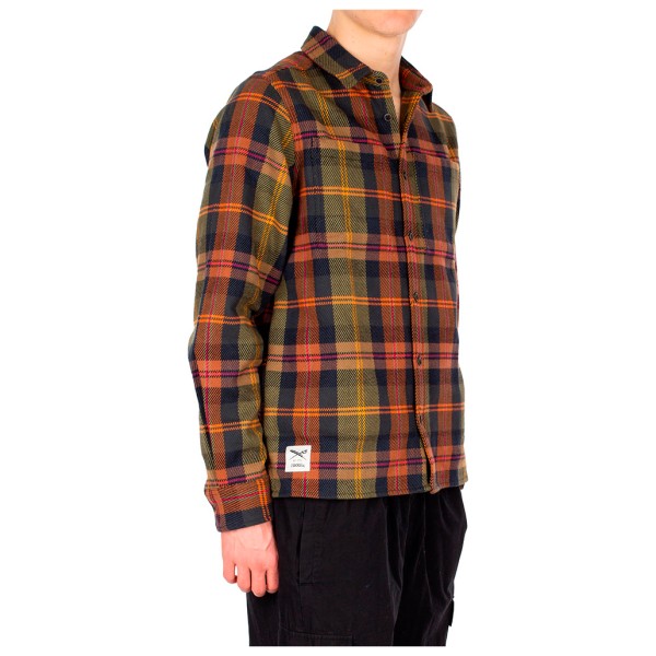 Image of Iriedaily - Chillax Lumber Shirt - Hemd Gr L;M;S;XL;XXL braun;grau