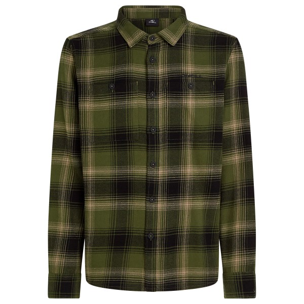 Image of O"Neill - Flannel Check Shirt - Hemd Gr L oliv'