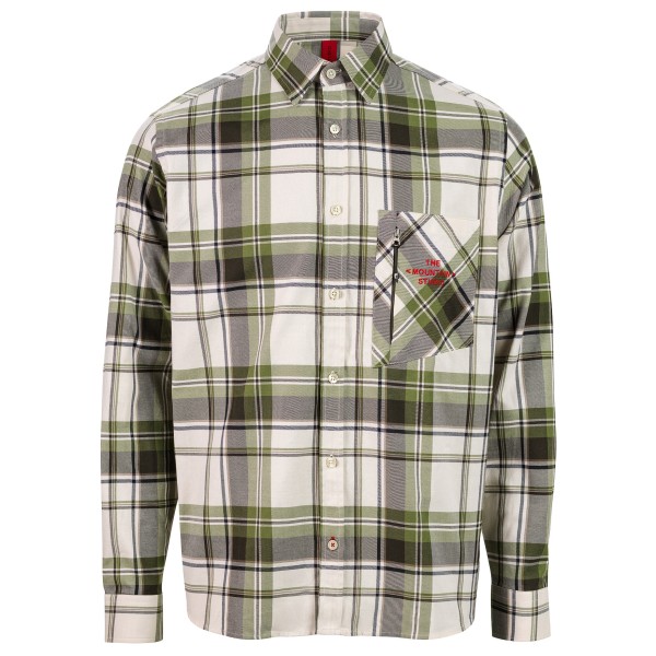 The Mountain Studio – Field Light Flannel Shirt – Overhemd maat S, Grijs