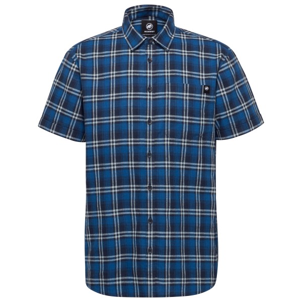 Hemd Mammut Trovat Summer Shirt Herren (Gr S |blau)