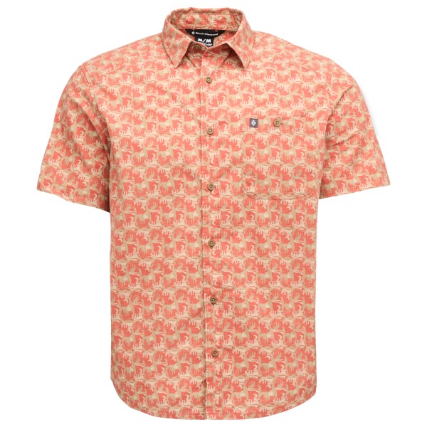 Black Diamond Wingate S/S Shirt Hemd Herren (Gr L |rosa)