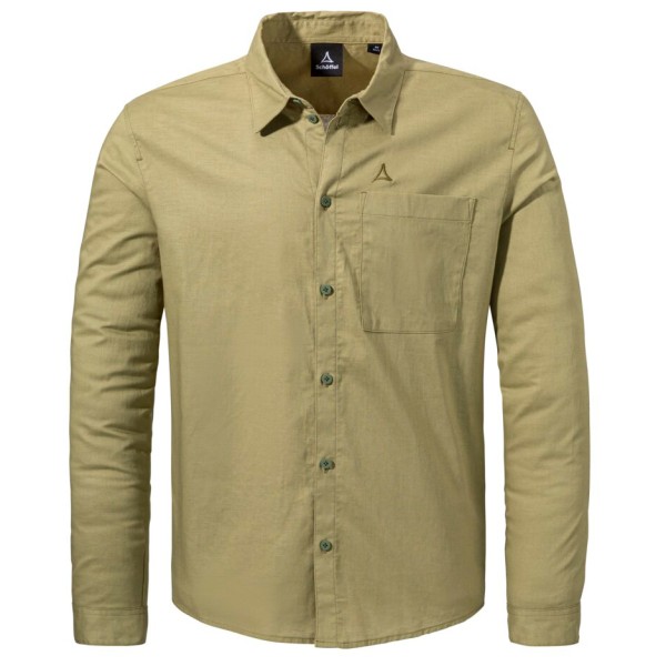 Schöffel – Shirt Style Chanduy – Overhemd maat 58, Olijfgroen