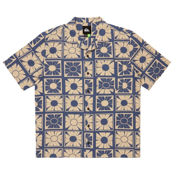 Quiksilver Schank S/S Shirt Overhemd Grijs