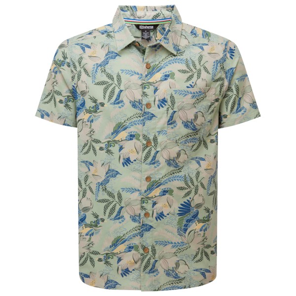 Sherpa Phoenix S/S Shirt Overhemd Grijs
