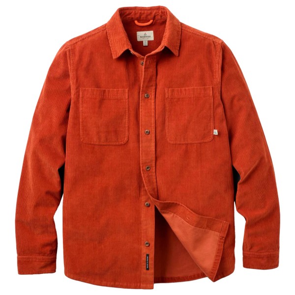 Passenger Backcountry Cord Shirt Overhemd Rood