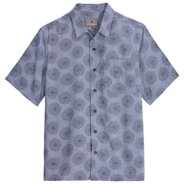Royal Robbins Camino Pucker S/S Hemd Herren Wandern (Gr L |grau)