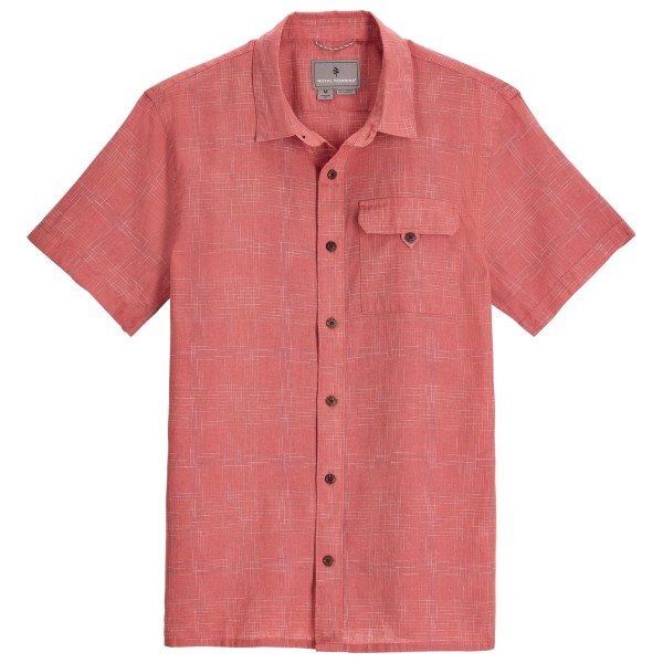 Hemd Royal Robbins Hempline Spaced S/S Herren (Gr XXL |rosa)