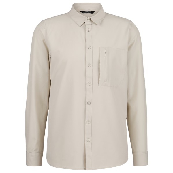Stoic – AntiMosquito ByskeSt. Shirt L/S – Overhemd maat L, Beige