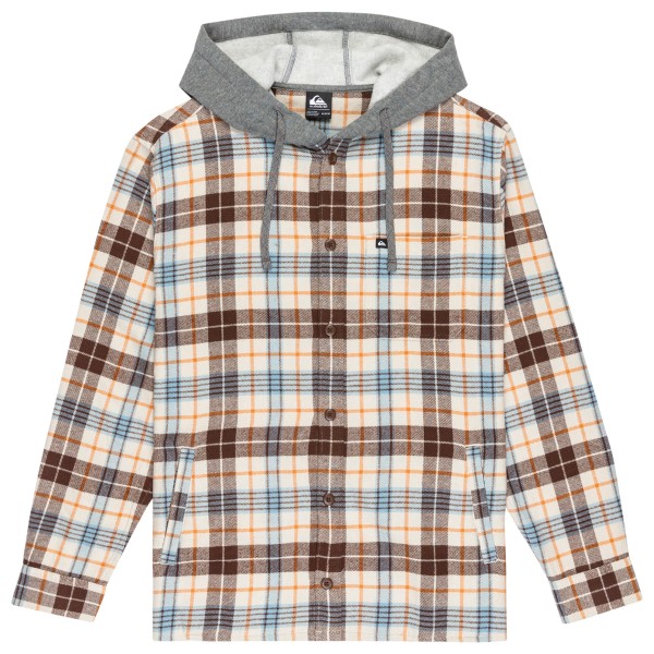 Hemd Quiksilver Hooded Surf L/S Shirt Herren (Gr XXL |grau)