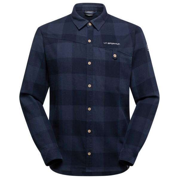 La Sportiva Rambler Flannel Shirt Overhemd Blauw