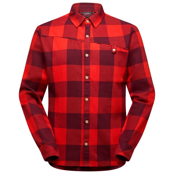 La Sportiva Rambler Flannel Shirt Overhemd Rood