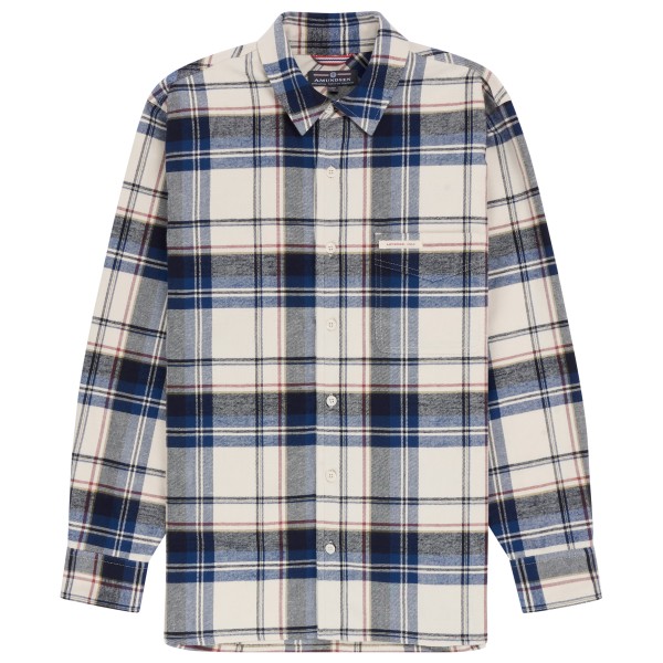 Amundsen Sports - Framheim Flannel Shirt Pattern - Hemd Gr M grau