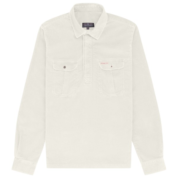 Amundsen Sports - Ranger Velvet Half-Zip Shirt - Hemd Gr XL weiß