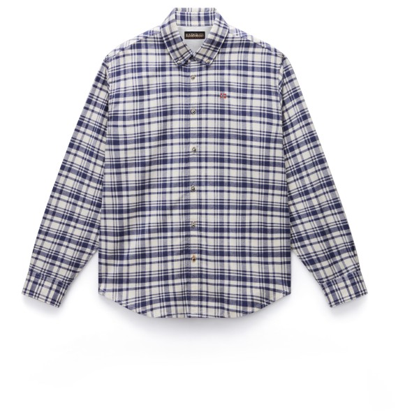 Napapijri G-Trekking 3 Hemd Herren (Gr S |grau)