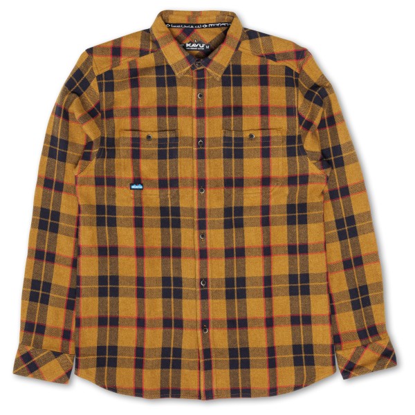KAVU Big Joe Overhemd Bruin