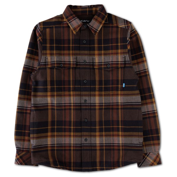 KAVU – Carrick Bend – Overhemd maat XL, / Zwart