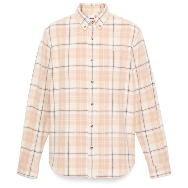 Timberland Midweight Flannel Check Shirt Hemd Herren (Gr M |beige)