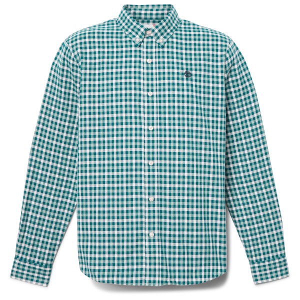 Timberland Solucell Gingham Shirt Hemd Men (Gr L |türkis)