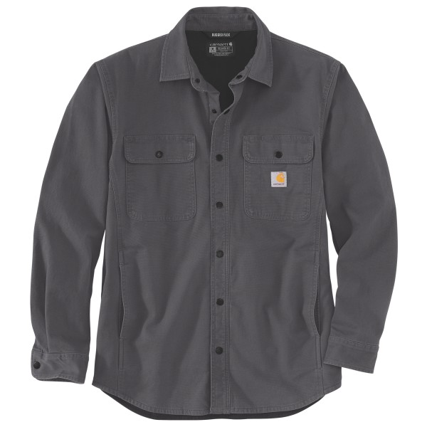 Carhartt Canvas Fleece-Lined Shirt Jacket Overhemd Grijs
