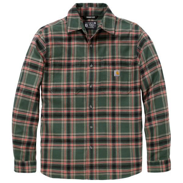 Carhartt Flannel /S Plaid Shirt Overhemd Bruin