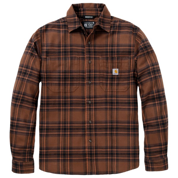 Carhartt Flannel L/S Plaid Shirt Overhemd Bruin
