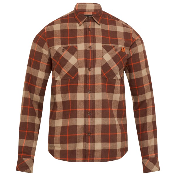 Mammut Alvra Longsleeve Shirt Overhemd Bruin