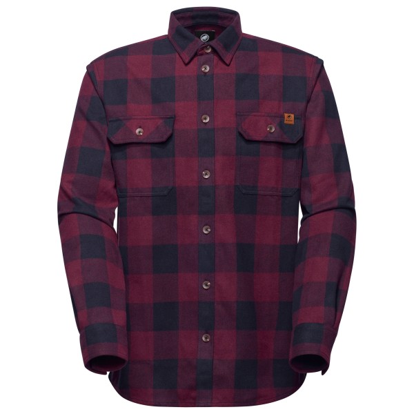 Mammut Tamaro Longsleeve Shirt Overhemd Purper