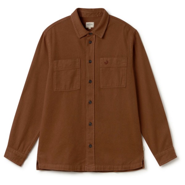 TWOTHIRDS Taylor Hemd Herren (Gr S |braun)