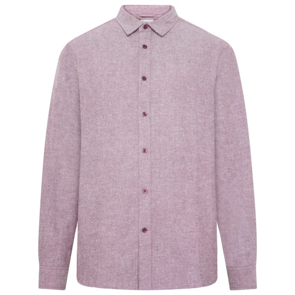 Hemd KnowledgeCotton Apparel Regular Fit Heavy Twill Flannel Herren (Gr XL |lila)