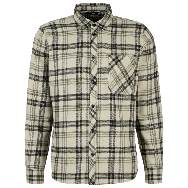 Stoic MMXX. Nacka Flanel Shirt Hemd Herren Alltag (Gr M |grau)