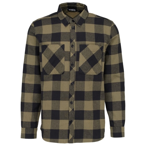 Stoic MMXX. Sundsvall Check Shirt Overhemd Bruin