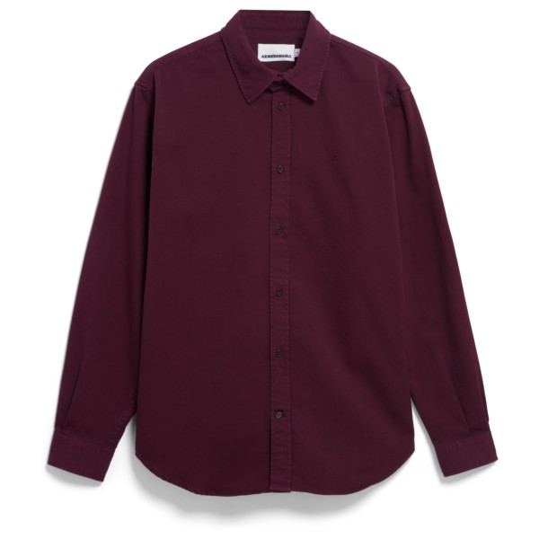 ARMEDANGELS - Giaalo GMT Dye - Hemd Gr XL rot